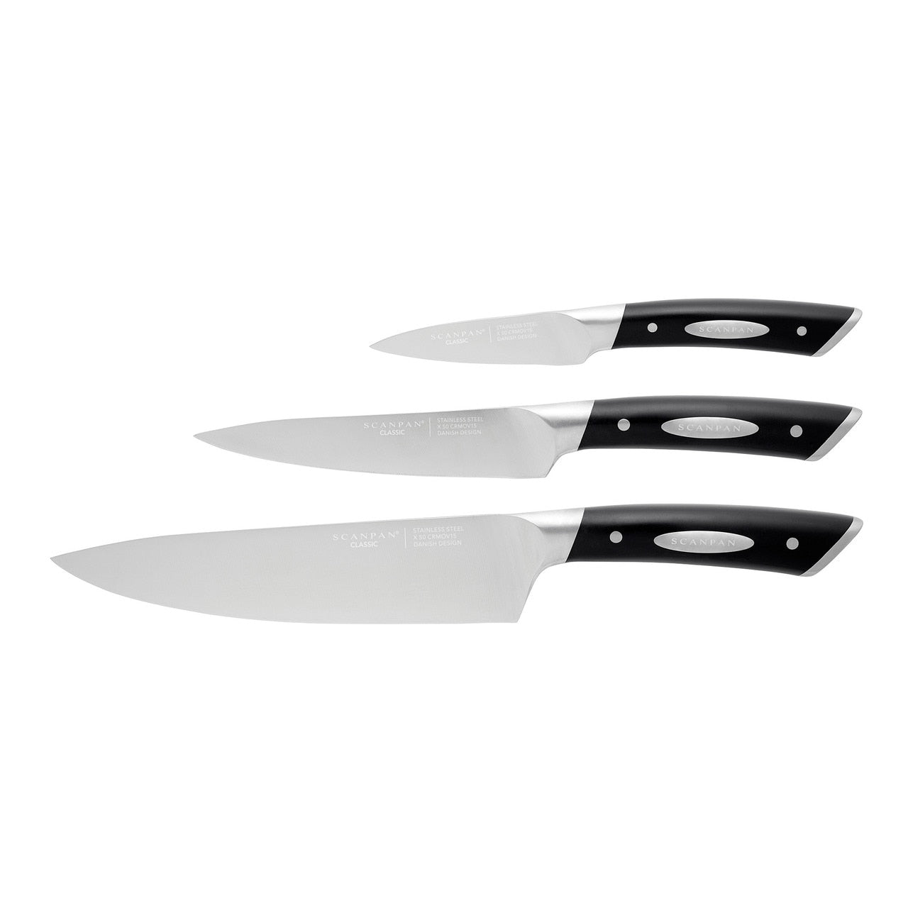 Scanpan Classic 3 Piece Knife Set image 0