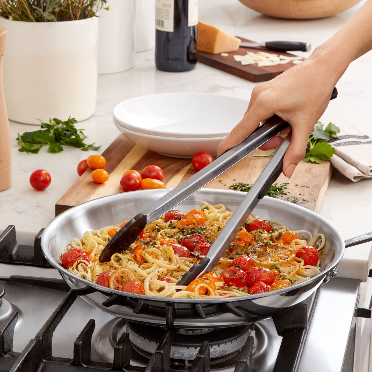 Oxo Tongs with Nylon Heads ? 30 cm image 4