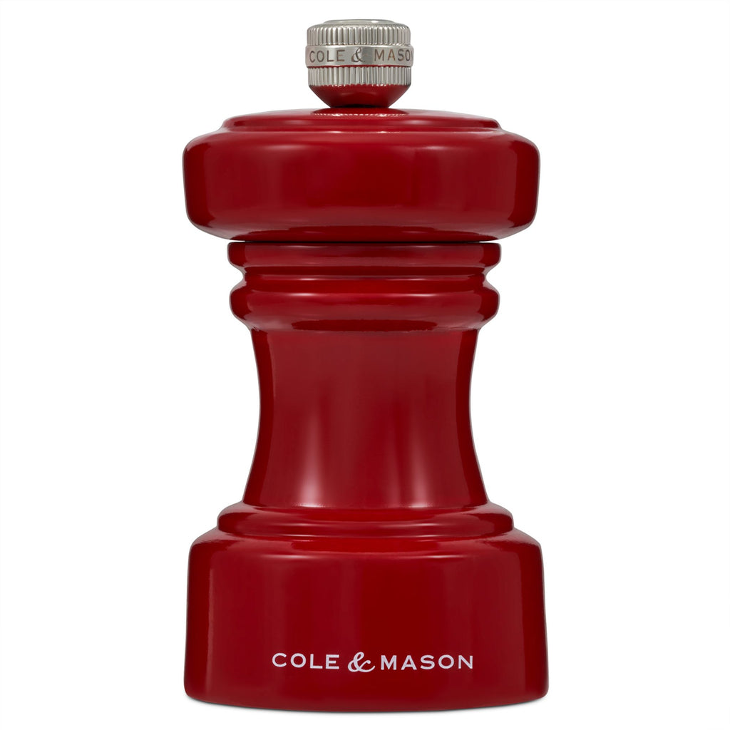 Cole & Mason Hoxton Red Gloss Pepper Mill 104mm image 0