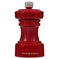 Cole & Mason Hoxton Red Gloss Pepper Mill 104mm image 0