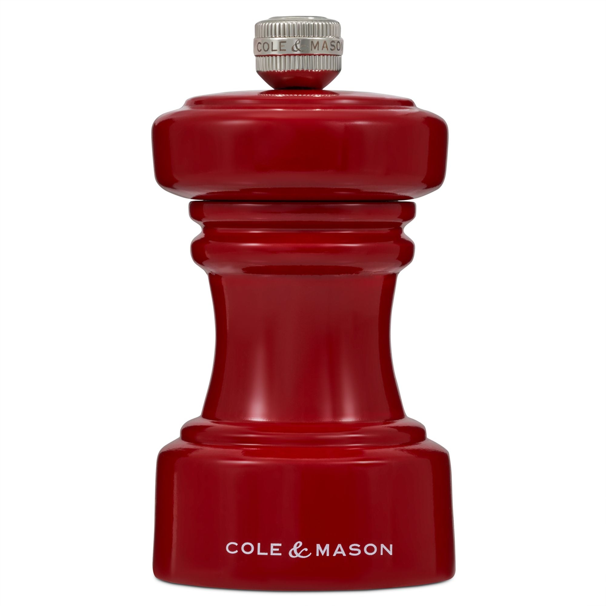 Cole & Mason Hoxton Red Gloss Pepper Mill 104mm image 0