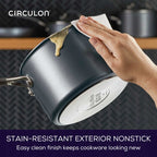 Circulon ScratchDefense A1 Nonstick Induction Covered Saucepan 18cm/2.8L image 8