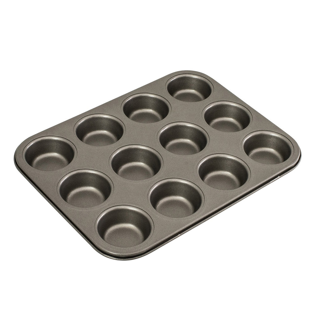 Bakemaster 12 Cup Muffin/Cupcake Pan, 35 X 27Cm/7 X 2.5Cm - Non-Stick image 0