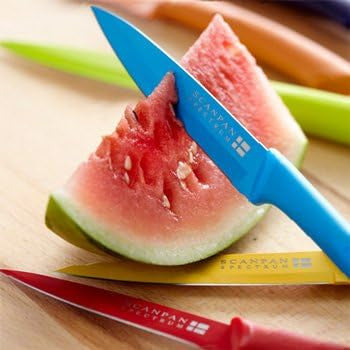 Scanpan Spectrum Vegetable Knife 10cm - Red image 1