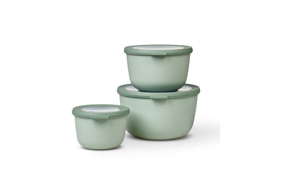 Cirqula Round 3-Piece Large Set Nordic Sage image 0