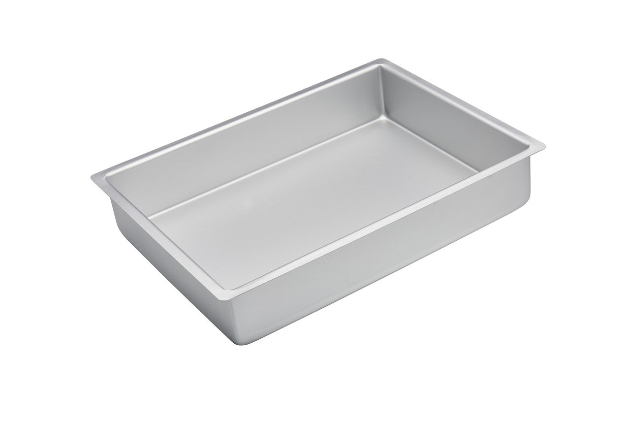 Bakemaster Silver Anodised Rectangular Cakepan 38 x 28 x 7.5cm image 0