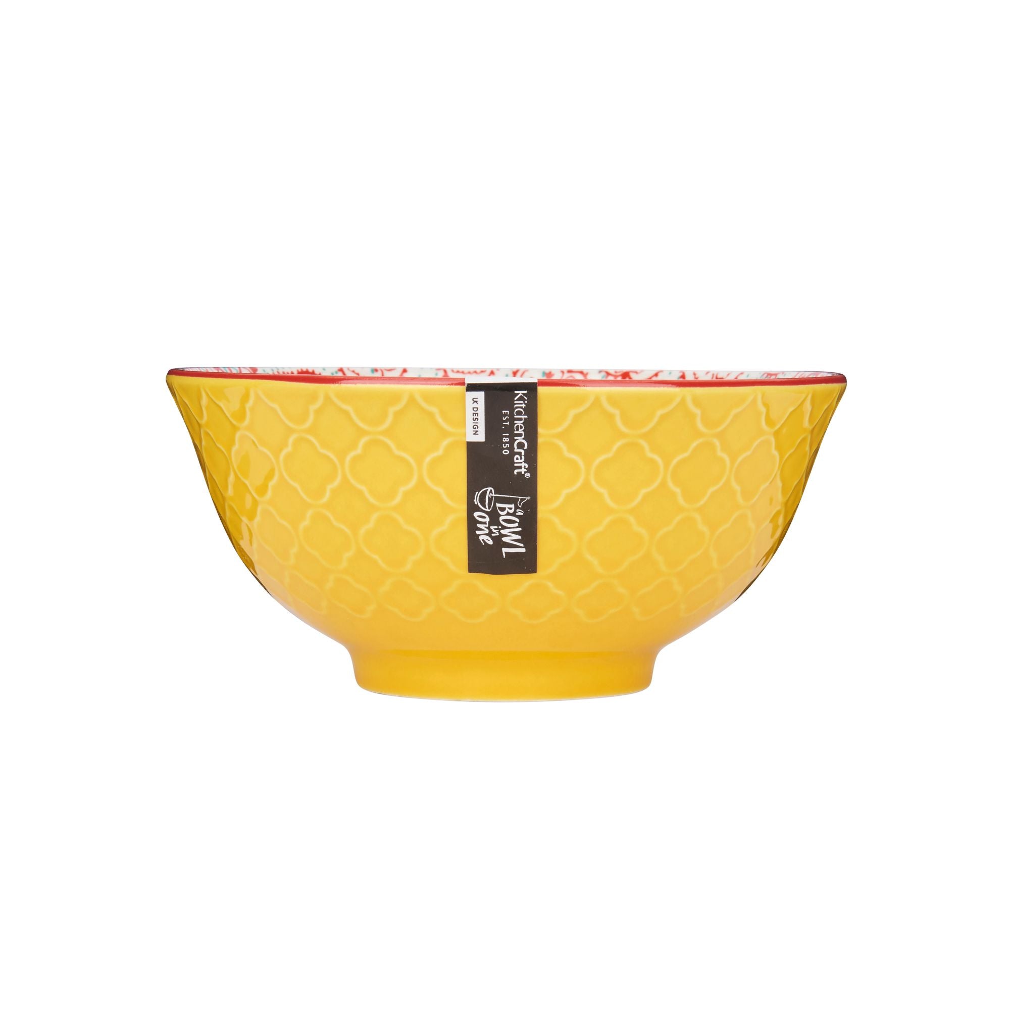 Mikasa Does it All Bowl 15.7cm - Yellow Floral image 2