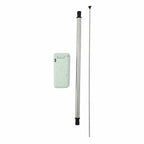 Avanti Folding Stainless Steel Straw In Box With Cleaning Brush - Mint image 0