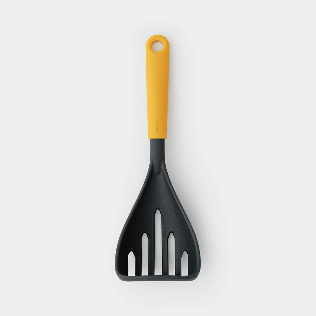 Brabantia Potato Masher Plus Spoon Tasty+ - Honey Yellow image 0