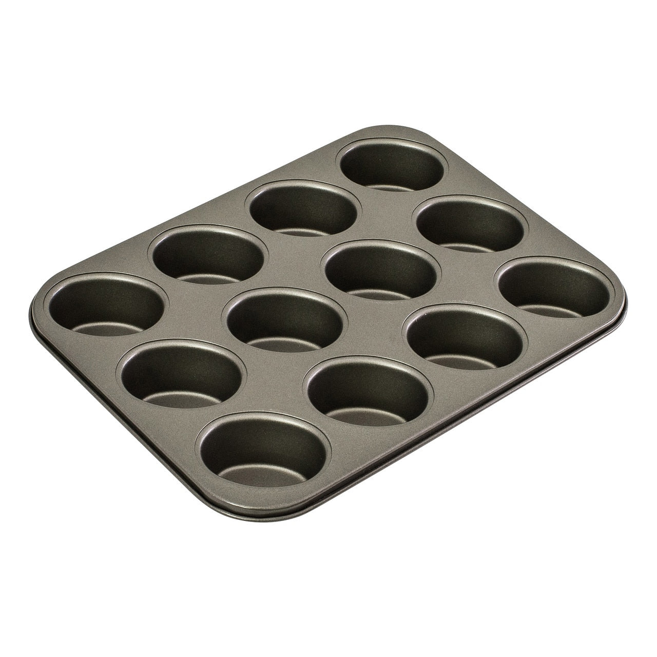 Bakemaster 12 Cup Friand Pan, 26.5Cm X 35.5Cm - Non-Stick image 0