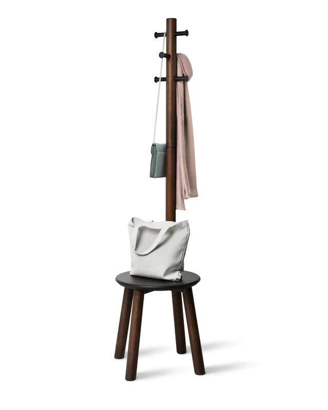 Umbra Pillar Stool and Coatrack image 0