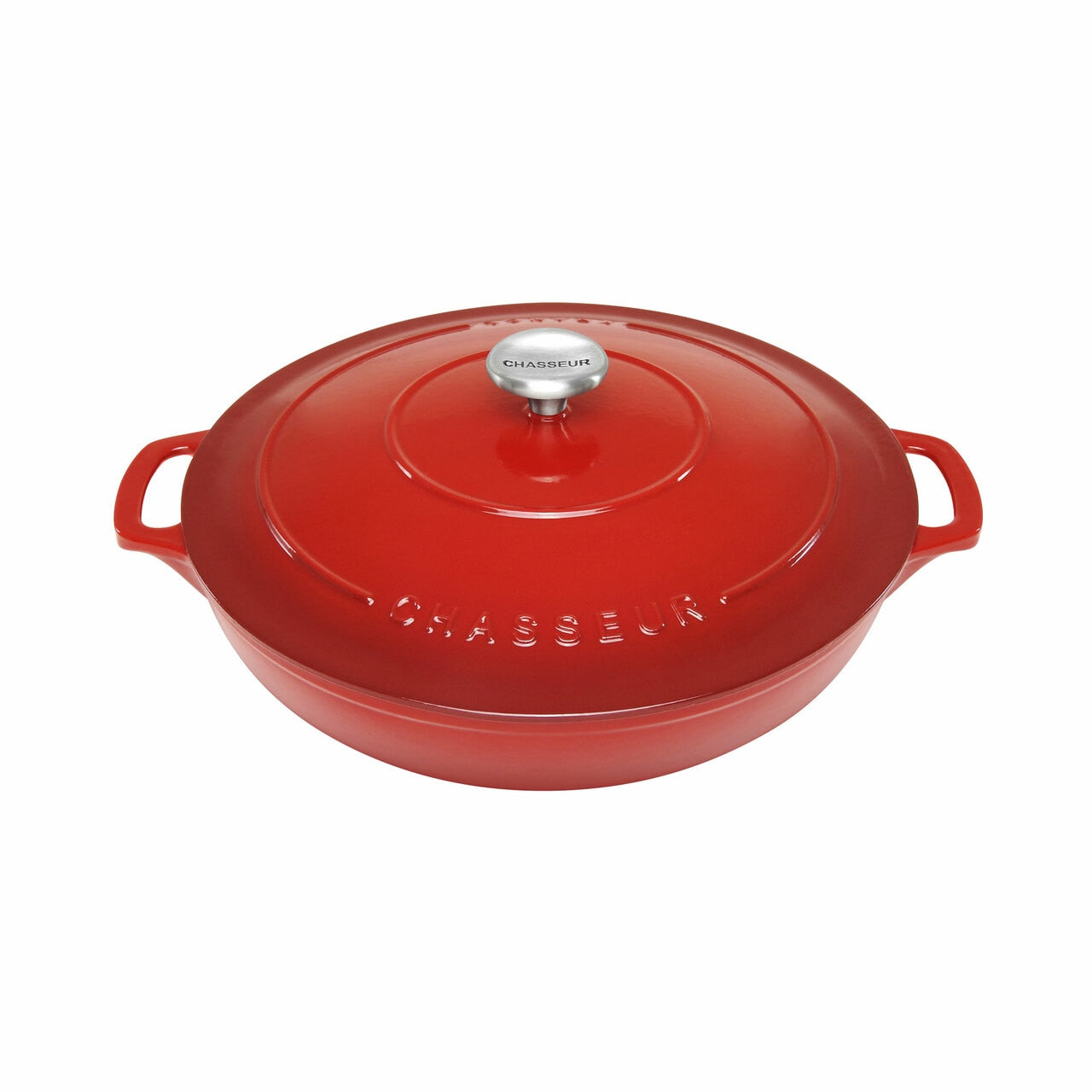 Chasseur Round Casserole 30cm/2.5L Inferno Red image 0