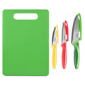 Zyliss Chopping Board & 3pc Knife Set image 0