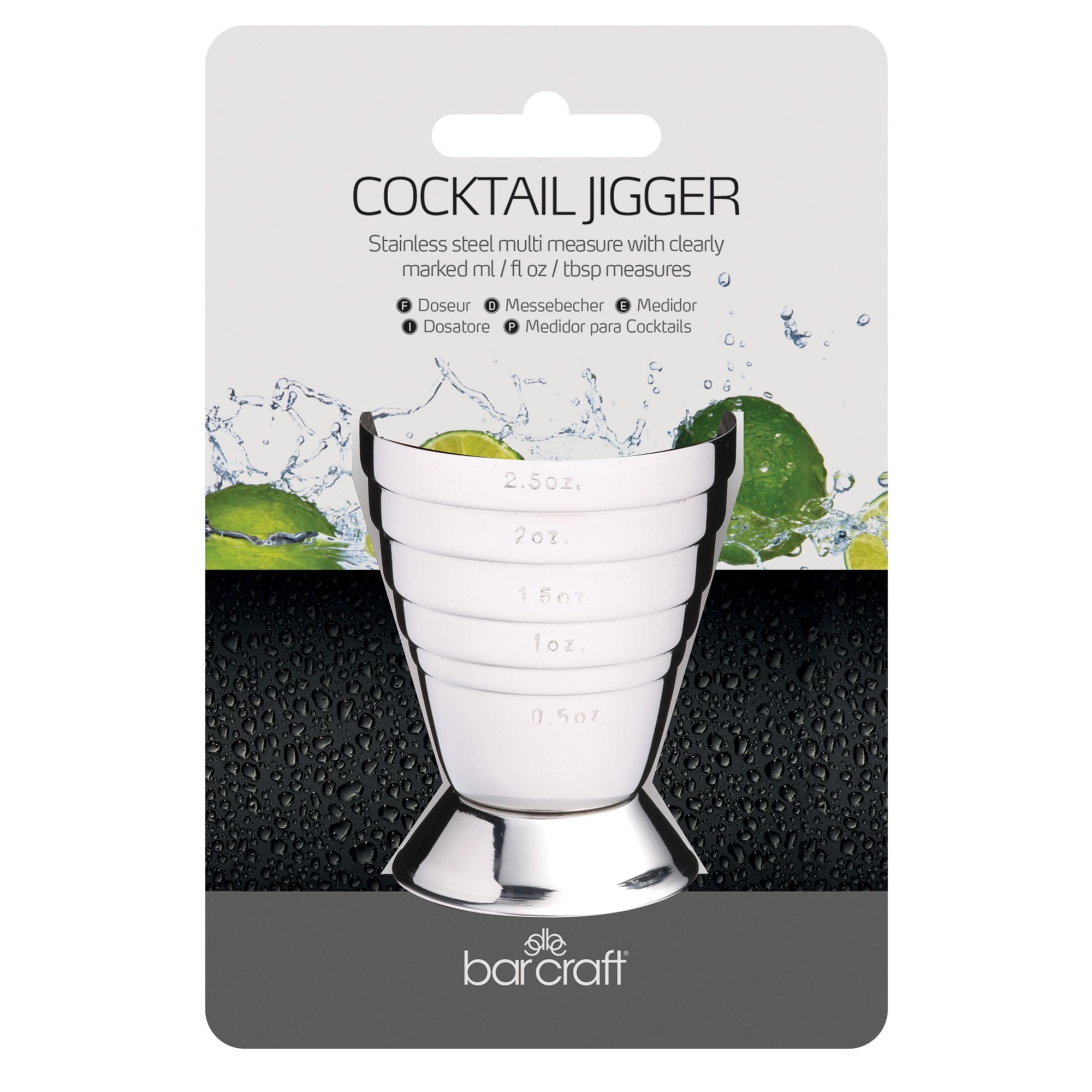 BarCraft Stainless Steel Jigger image 1