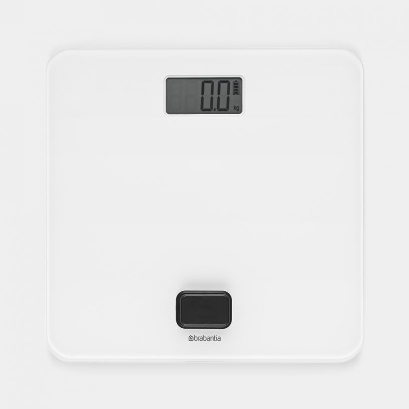 Brabantia Bathroom Scale ReNew, Battery Free - White image 0