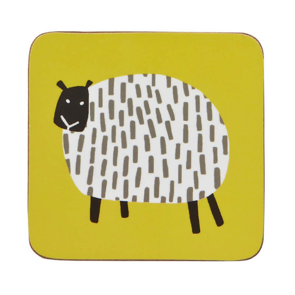 Ulster Weavers Pack Of 4 Coasters Dotty Sheep image 0