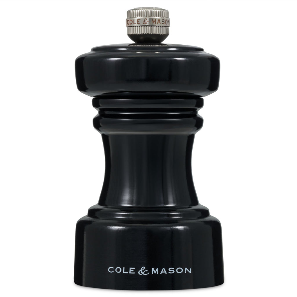 Cole & Mason Hoxton Black Gloss Pepper Mill 104mm image 0