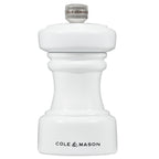 Cole & Mason Hoxton White Gloss Salt Mill 104mm image 0