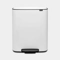 Brabantia Bo Pedal Bin 60 Litre - White image 0
