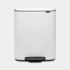 Brabantia Bo Pedal Bin 60 Litre - White image 0