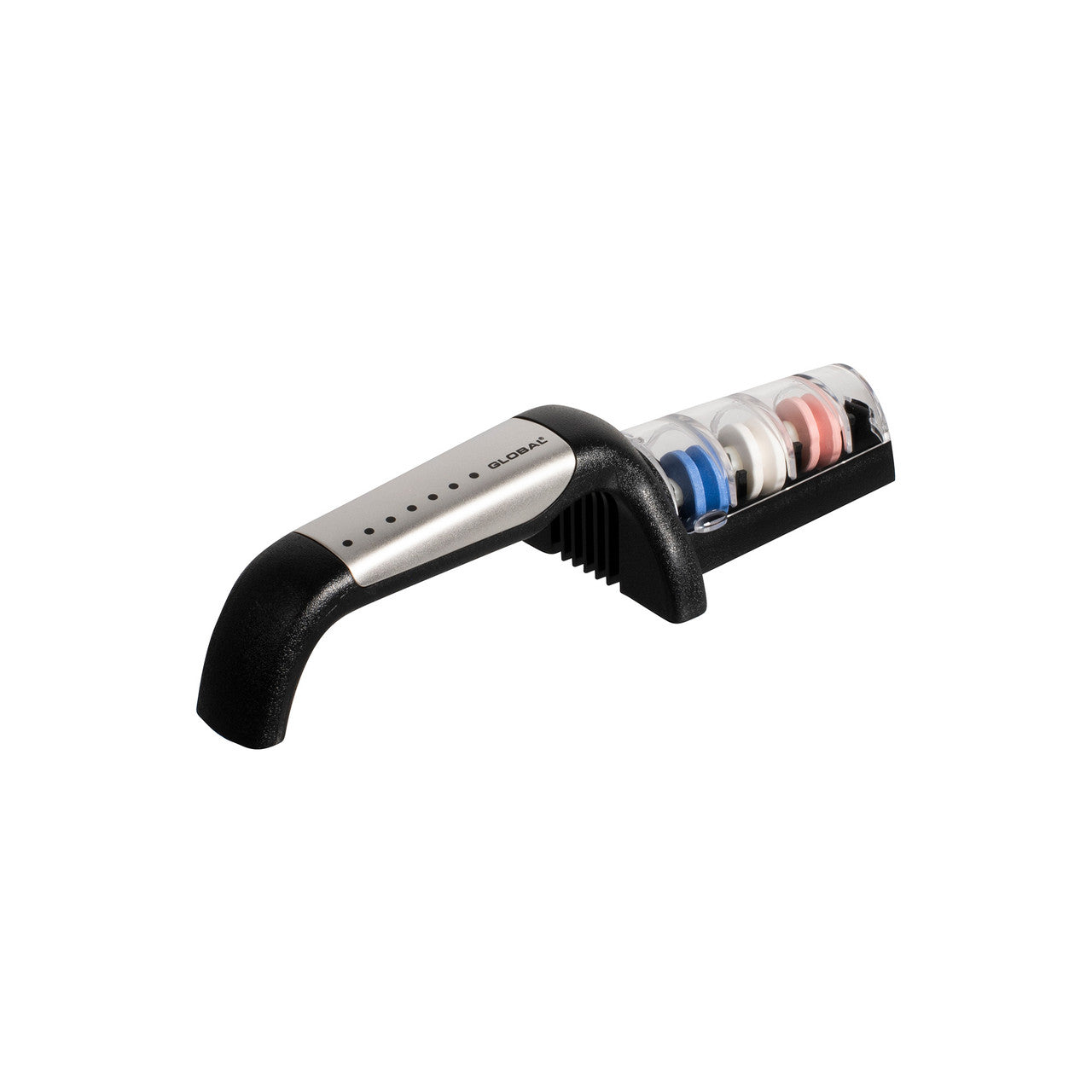 Global 3 Stage Ceramic Water Sharpener Stainless Steel image 0