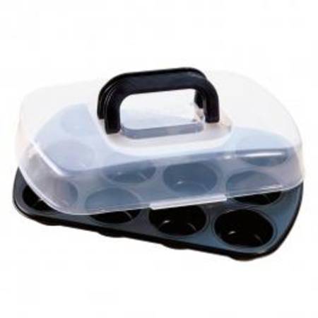 Kaiser Classic Bake & Take Muffin Pan With Lid 38X27Cm image 0