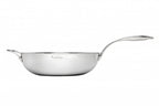 Stanley Rogers Matrix Stainless Steel Wok Pan 32cm image 3
