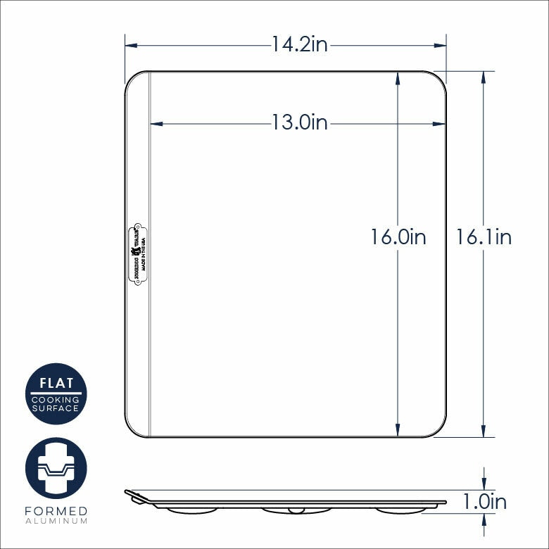 Nordic Ware Naturals Insulate Bake Sheet 41X36X2.5CM image 2