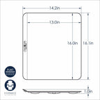 Nordic Ware Naturals Insulate Bake Sheet 41X36X2.5CM image 2
