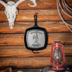 Lodge Yellowstone Cowboy Square Grill Pan 26.7cm image 1