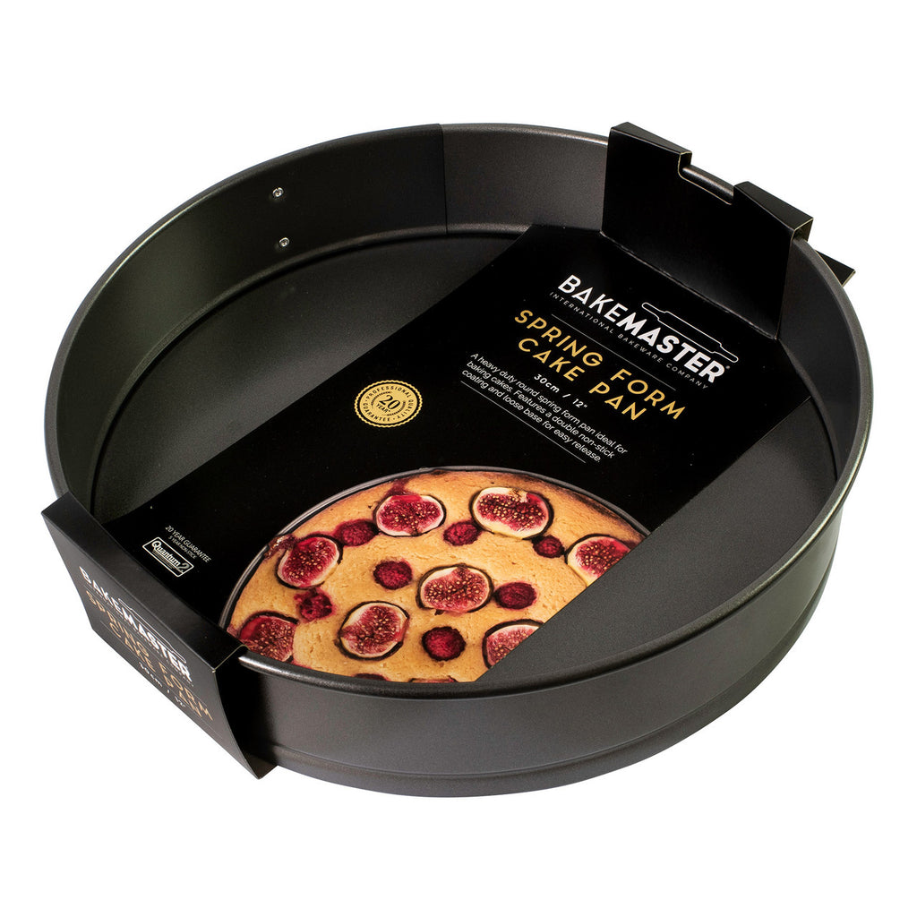Bakemaster Springform Rnd Cake Pan 30? x 7cm - Non-stick image 1