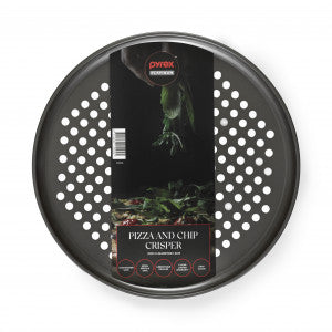 Pyrex Platinum Pizza/Chip Crisper image 1