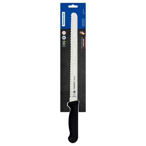 Tramontina Professional Master Black Bread Knife 12", 30cm image 1