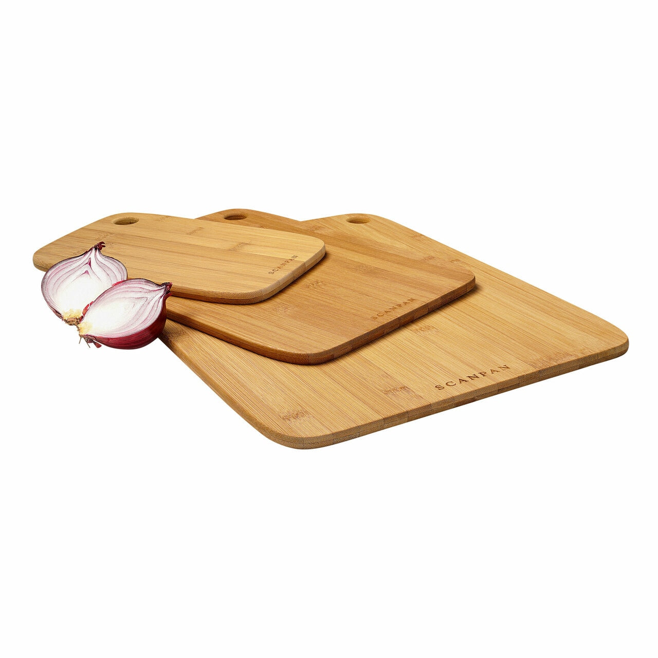 Scanpan Bamboo 3 Piece Board Set image 0