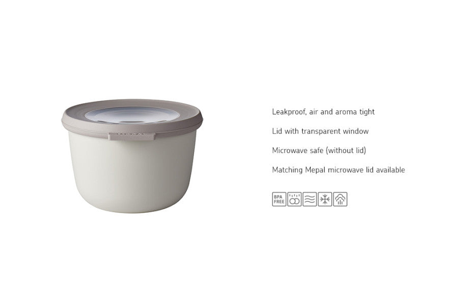 Cirqula Round 500ml Nordic White image 2