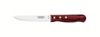 Tramontina Churrasco Steak Knife Serrated Wide Blade Polywood Red 5", 13cm image 0