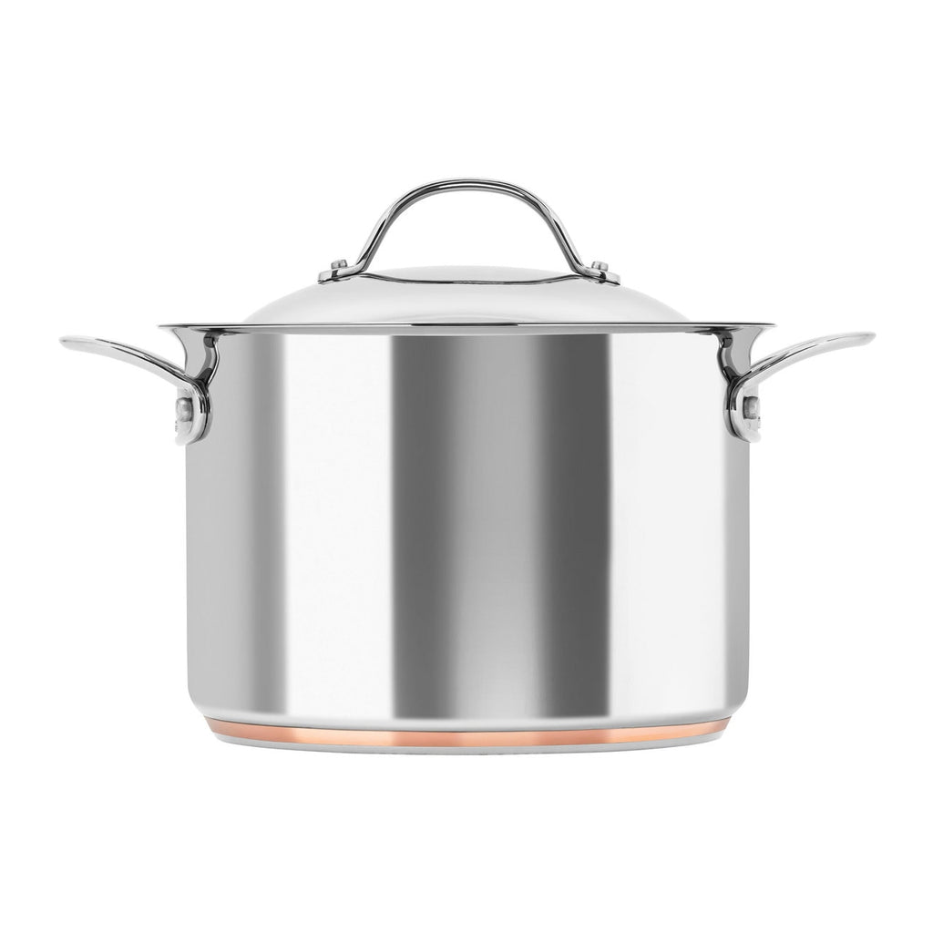 Chasseur Le Cuivre 24 x 17cm/7.6L Stock Pot with Lid image 1