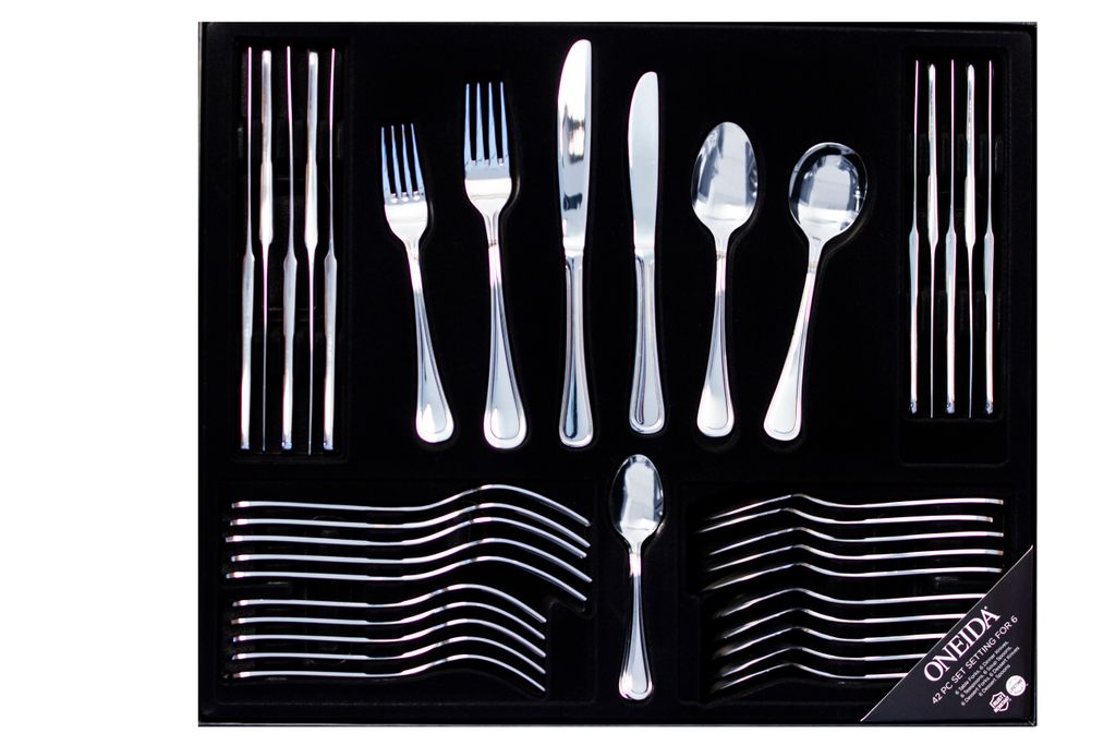 Oneida Oneida Barcelona 42pc Cutlery Set image 0