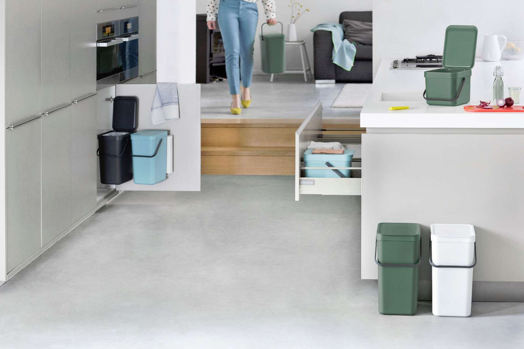 Brabantia Sort & Go Waste Bin 12 Litre - Grey image 2