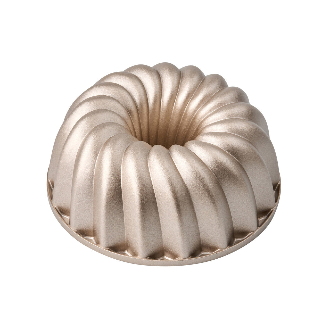 Bakemaster Classic Fluted Ring Cake Pan 23.7 x 23.7 x 9.8cm - Champagne image 0