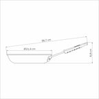 Tramontina Professional Aluminum Nonstick Restaurant Fry Pan 20cm - *Worlds Best image 3