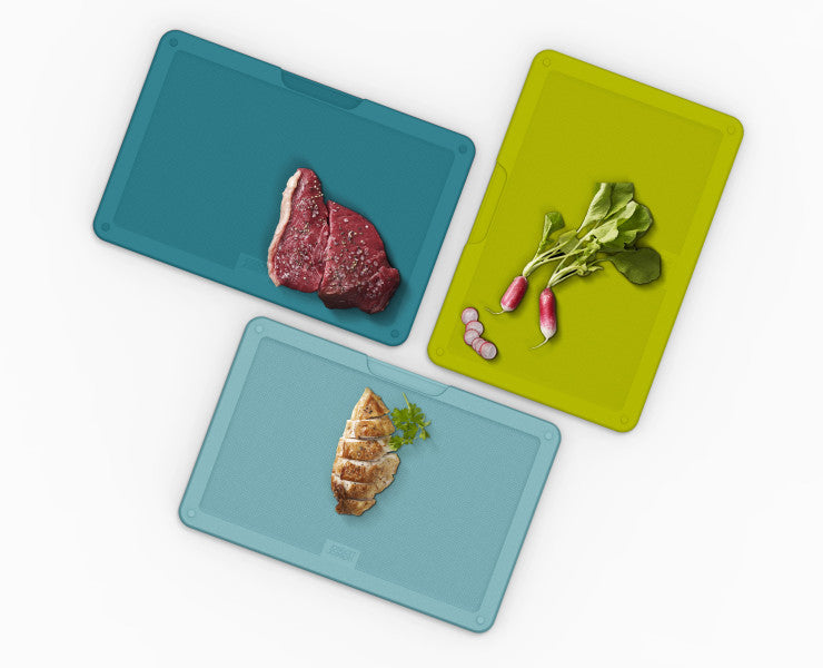 Joseph Joseph Duo 3pc Chopping Board Set w/Case image 2