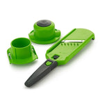 Borner Multi Dicer & Julienne Cutter Grey Green image 0