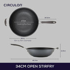 Circulon ScratchDefense A1 Nonstick Induction Nonstick Induction Open Stirfry 34cm image 9