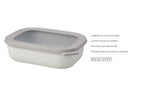 Cirqula Rectangle 1000ml Nordic White image 3