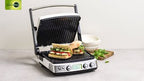 GreenPan Contact Grill- Black image 5