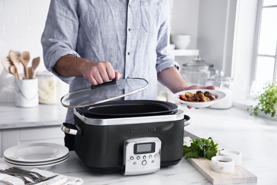 Greenpan Slow Cooker 6L - Black image 4