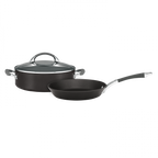 Anolon Endurance+ Open French Skillet Baking Tray And Covered Sauteuse 28Cm/4.7L image 0