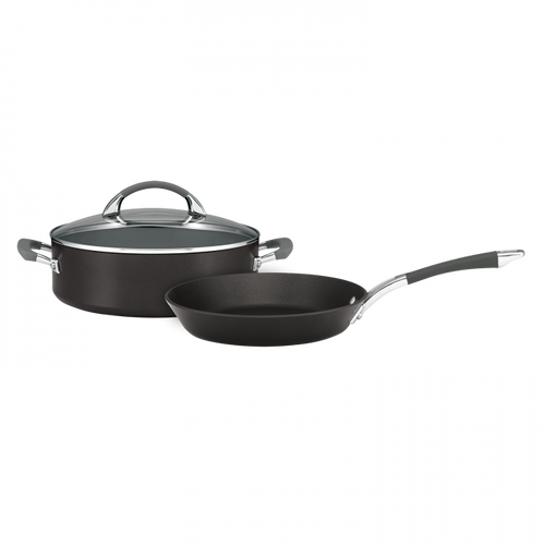 Anolon Endurance+ Open French Skillet Baking Tray And Covered Sauteuse 28Cm/4.7L image 0
