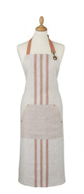 Ulster Weavers Linen Apron 1880 Coral image 0